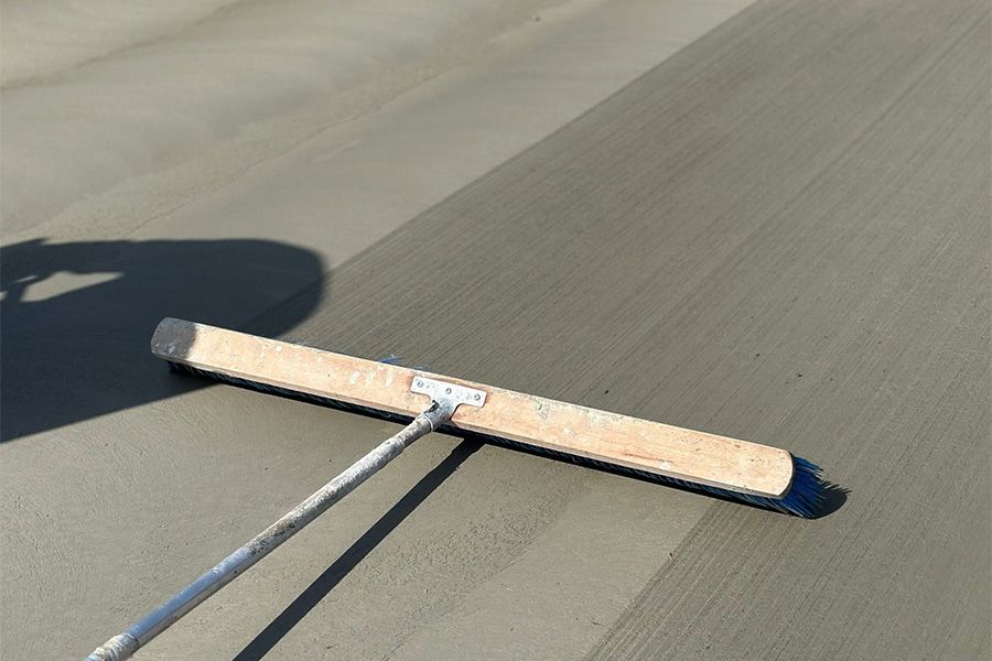 Fırçalı Beton Uygulaması